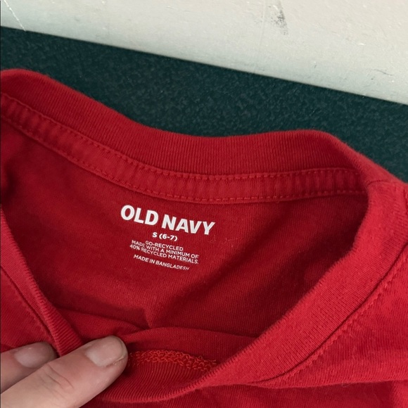 Old Navy Bright Red Long Sleeve Top - Picture 2 of 2